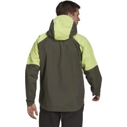 Five Ten All-Mountain Rain Jacket - Legend Earth / Pulse Lime -Five Ten five ten all mountain rain jacket h46071 legend earth pulse lime 01 1155544