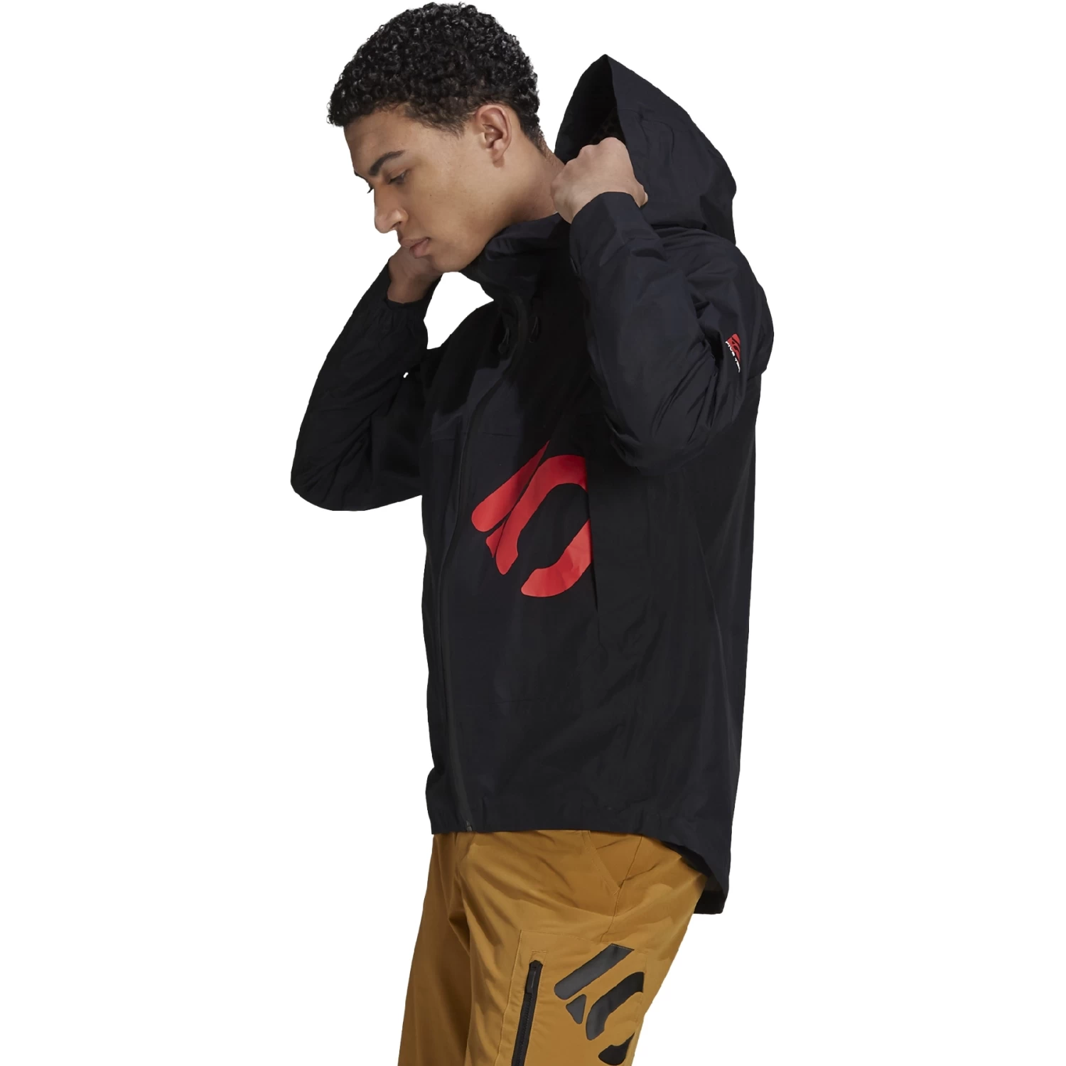 Five Ten All-Mountain Rain Jacket - Black 5 Five Ten All-Mountain Rain Jacket - Black - Image 5