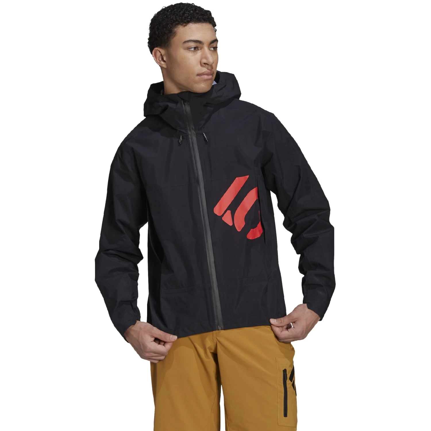 Five Ten All-Mountain Rain Jacket - Black 2 Five Ten All-Mountain Rain Jacket - Black - Image 2