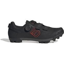 Five Ten Kestrel Boa Mountain Bike Shoes - Core Black / Red / Grey Six