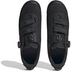 Five Ten Kestrel Boa Mountain Bike Shoes - Core Black / Red / Grey Six -Five Ten five ten gw9431 kestrel boa core black red grey six 02 1434431