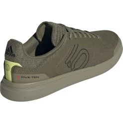 Five Ten Sleuth DLX Canvas Mountain Bike Shoes - Focus Olive / Core Black / Pulse Lime -Five Ten five ten gz9866 sleuth dlx canvas focus olive core black pulse lime 01 1163245