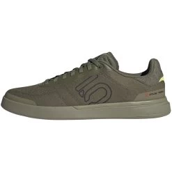 Five Ten Sleuth DLX Canvas Mountain Bike Shoes - Focus Olive / Core Black / Pulse Lime -Five Ten five ten gz9866 sleuth dlx canvas focus olive core black pulse lime 06 1163250
