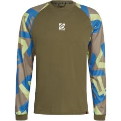 Five Ten TrailX Longsleeve - Focus Olive/Orbit Green