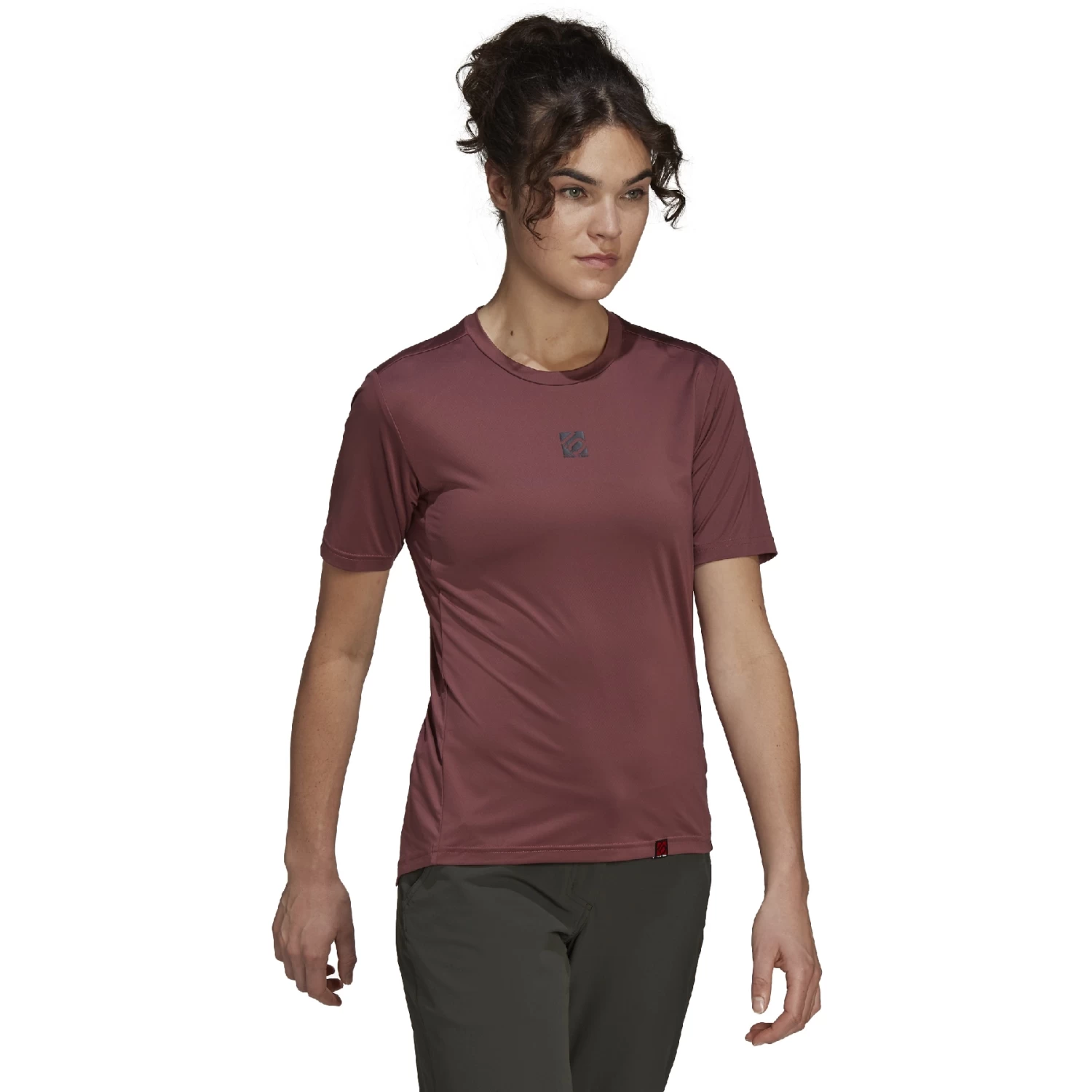 Five Ten Bike TrailX Women's T-Shirt - Burgundy 6 Five Ten Bike TrailX Women's T-Shirt - Burgundy - Image 6