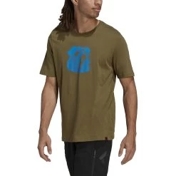 Five Ten Graphics Glory T-Shirt - Focus Olive -Five Ten five ten hb0045 graphics glory focus olive 04 1167817