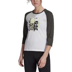 Five Ten Graphic 3/4 Sleeve T-Shirt Women's - White -Five Ten five ten hb0054 graphic 3 4 sleeve shirt 03 1248728