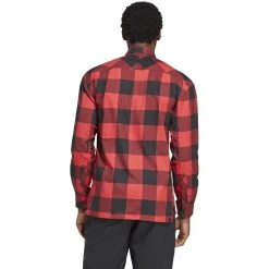 Five Ten Brand Of The Brave Flannel Long Sleeve Top - Red / Black -Five Ten five ten hd2251 brand brave flannel long sleeve red black 03 1349443