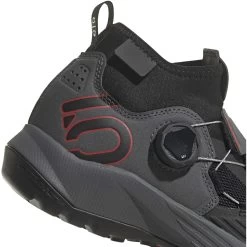 Five Ten Trailcross Pro Clip-In Women's Mountain Bike Shoes - Grey Five / Core Black / Red -Five Ten five ten hp9929 trailcross pro clip in grey 07 1383154