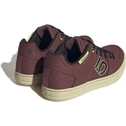 Five Ten Freerider Canvas Mountain Bike Women's Shoes - Burgundy / Core Black / Pulse Lime -Five Ten five ten hq2106 freerider canvas burgundy core black pulse lime 06 1378513