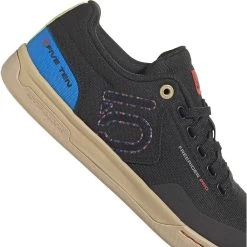 Five Ten Freerider Pro Canvas Mountainbiking Shoes - Cblack / Carbon / Red -Five Ten five ten hq2109 freerider canvas pro black carbon red 08 1379280