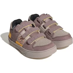 Five Ten Freerider Kids VCS Mountain Bike Shoes - Wonder Taupe / Grey / Solar Gold -Five Ten five ten hq5851 freerider kids wonder taupe grey one solar gold 05 1439746