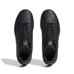 Five Ten Sleuth DLX Canvas Mountain Bike Shoes - Core Black / Gold Metallic / Cloud White -Five Ten five ten hq6027 sleuth dlx black gold metallic white 02 1429701