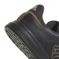 Five Ten Sleuth DLX Canvas Mountain Bike Shoes - Core Black / Gold Metallic / Cloud White -Five Ten five ten hq6027 sleuth dlx black gold metallic white 08 1429707