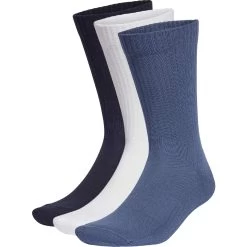 Five Ten Biking Cushioned Crew Socks - Wonder Steel / White / Legend Ink