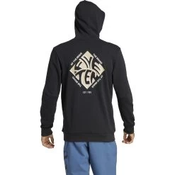 Five Ten Graphic Hoodie - Black / Savanna -Five Ten five ten ht9604 graphic hoodie black savanna 03 1448861