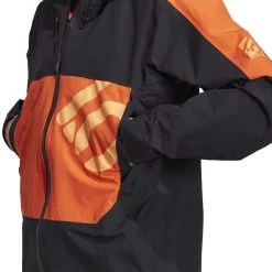 Five Ten All-Mountain Rain Jacket - Black / Semi Impact Orange -Five Ten five ten ht9605 all mountain rain jacket semi impact orange 07 1441004