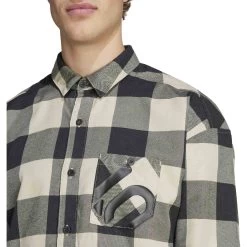 Five Ten Brand Of The Brave Flannel Long Sleeve Top - Savanna / Black 10 Five Ten Brand Of The Brave Flannel Long Sleeve Top - Savanna / Black -Five Ten five ten ht9614 flannel shirt savanna black 05 1461046