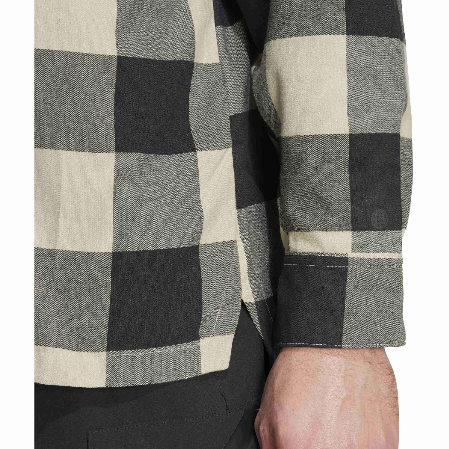 Five Ten Brand Of The Brave Flannel Long Sleeve Top - Savanna / Black 6 Five Ten Brand Of The Brave Flannel Long Sleeve Top - Savanna / Black - Image 6