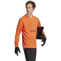 Five Ten Long Sleeve Jersey - Semi Impact Orange -Five Ten five ten hz0246 long sleeve jersey seimor 04 1440651