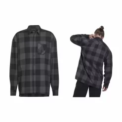 Five Ten Long Sleeve Flannel Shirt -Five Ten five ten long sleeve flannel redblack shirt 2