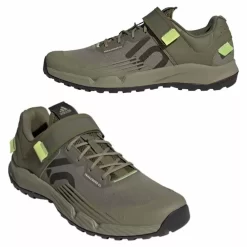Five Ten Mens Trailcross Core Orbit Green/Carbon/Pulse Lime Clipless Shoes