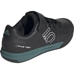 Five Ten Hellcat Women's MTB Shoes - Core Black / Crystal White / Hazy Emerald -Five Ten fw4206 ftw photo back lateral top white 944503
