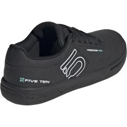 Five Ten Freerider Pro Mountain Bike Women's Shoes - Core Black / White / Acid Mint -Five Ten fx4453 ftw photo back lateral top white 941808