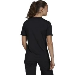 Five Ten Bike TrailX Women's T-Shirt - Black -Five Ten gj8415 app on model back white 946092